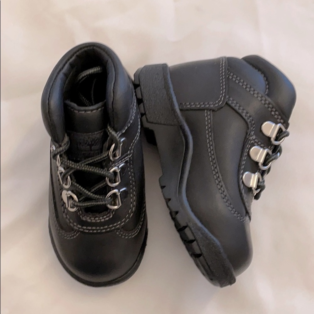 TIMBERLAND BLACK RANGER BOOTS.  NEW